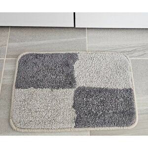 Bathroom Mat- Super Absorbent-Quick Dry Bath Mat- Rubber Backing Anti Slip Mat